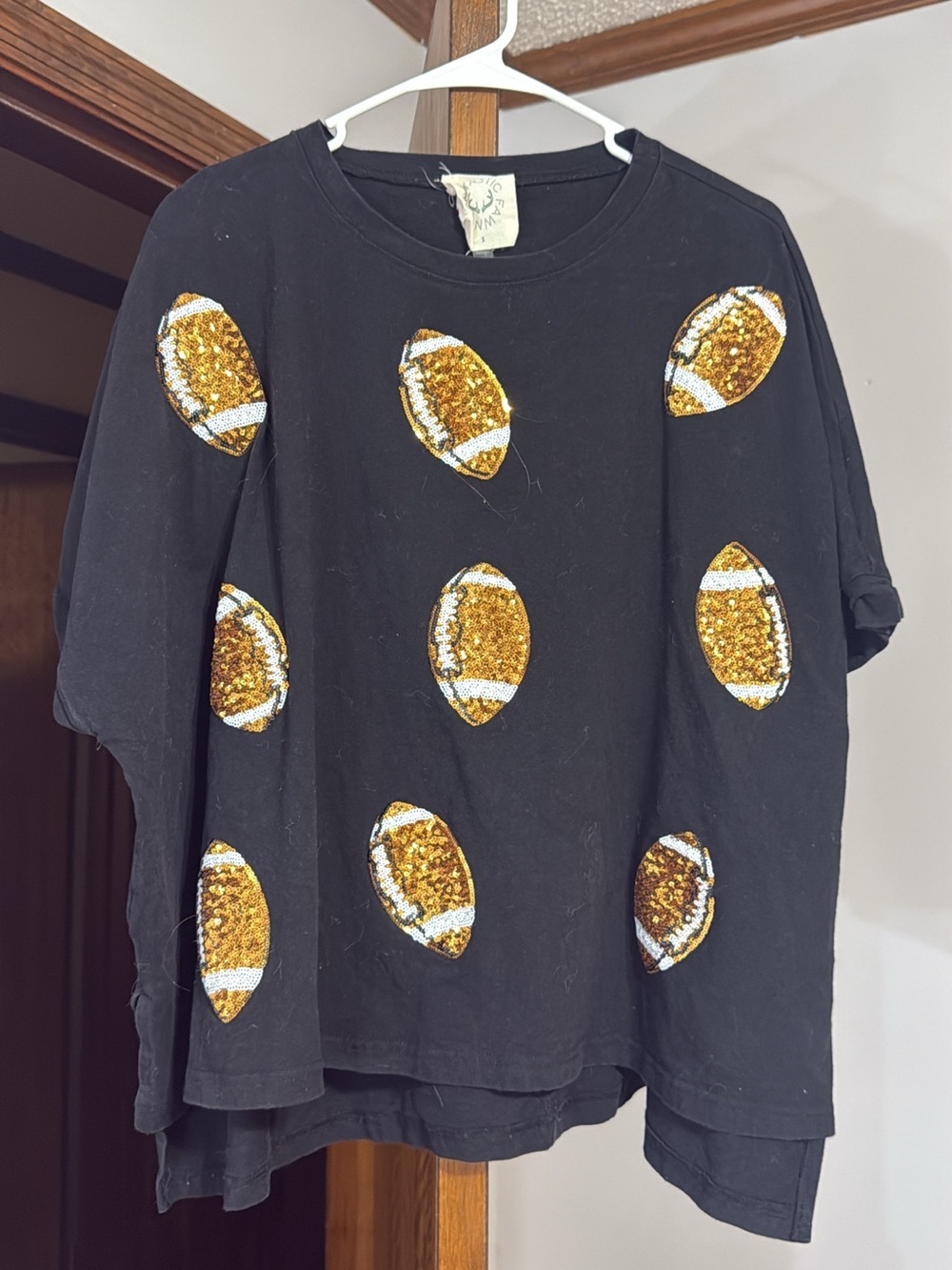 Sequin Football Shirt